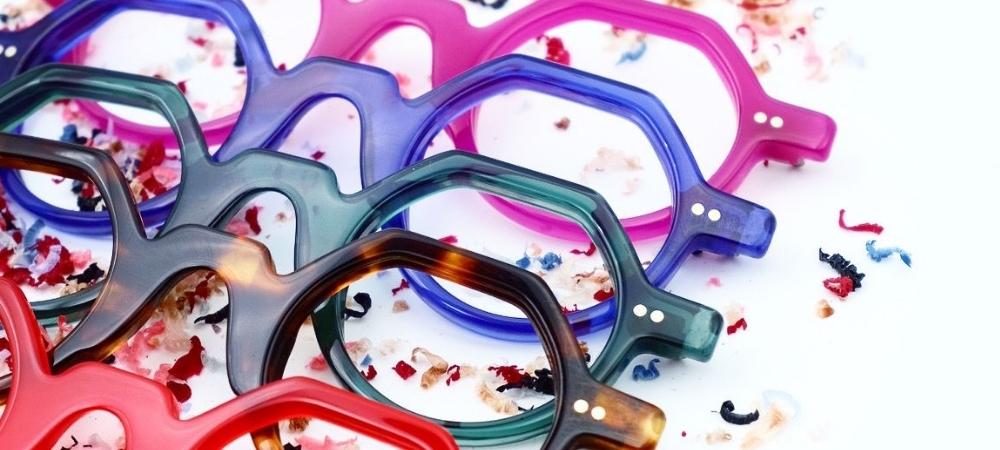 La Brique et la Violette : des lunettes élégantes, originales et colorées Au Point de Vue d'Alice Quimper